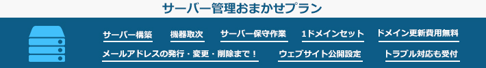 サーバー管理おまかせプラン